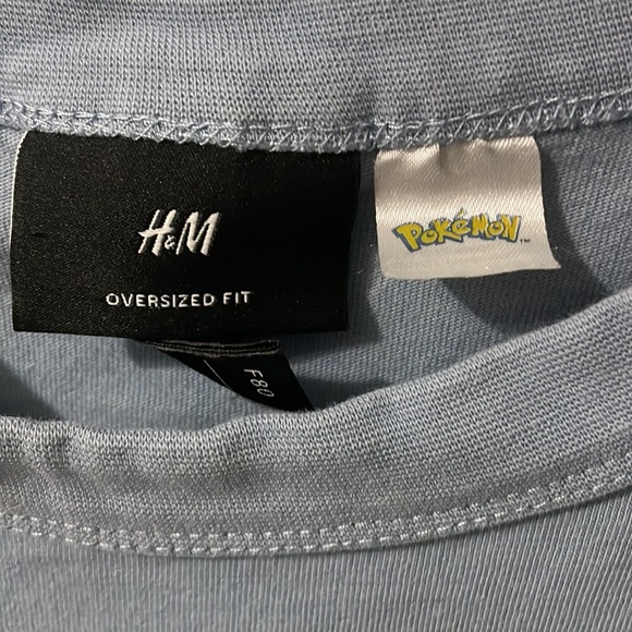 Blue pokemon squirtle  graphic tee- Oversized fit - Picture 3 of 3